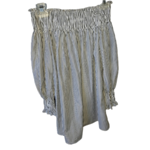 NWOT Striped off the shoulder blouse